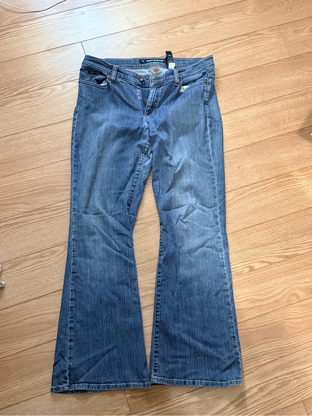 DKNY Indigo Blue Flared Jeans